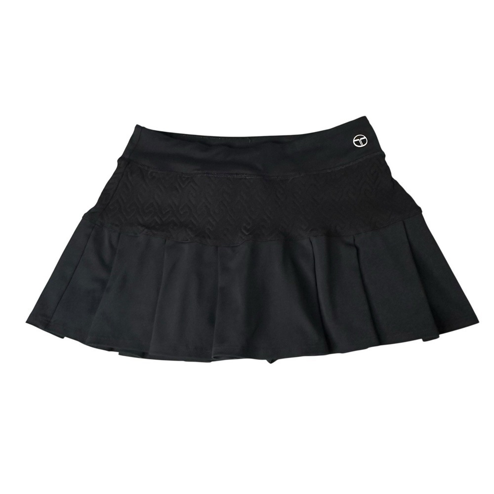 Trina Turk Recreation Black Skort Pickleball Tennis‎ Skirt Women's Sz Medium